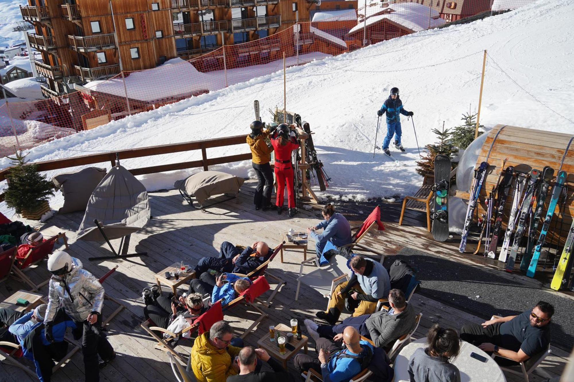 Hotel Le Sherpa Val Thorens Exterior foto